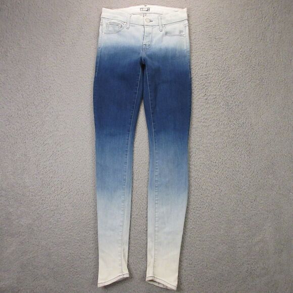 Mother The Looker Jeans in El‎ Hombre Impossible size 25 Indigo Ombre - Picture 1 of 10